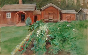 Karlssons Hütte von Albert Edelfelt