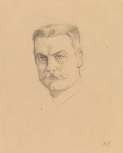Selbstporträt von Albert Edelfelt