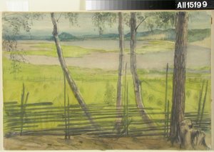 Sommerlandschaft von Albert Edelfelt