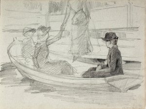 Ohne Titel von Albert Edelfelt