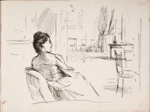 Ohne Titel von Albert Edelfelt