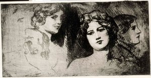Ohne Titel von Albert Edelfelt