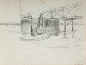 Ohne Titel von Albert Edelfelt