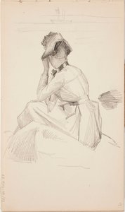 Ohne Titel von Albert Edelfelt