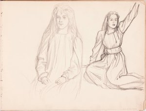 Ohne Titel von Albert Edelfelt