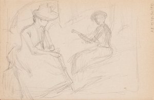 Ohne Titel von Albert Edelfelt