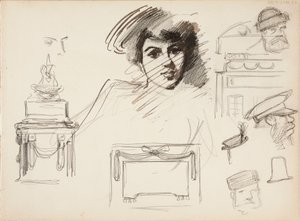 Ohne Titel von Albert Edelfelt