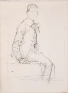 Ohne Titel von Albert Edelfelt