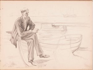 Ohne Titel von Albert Edelfelt