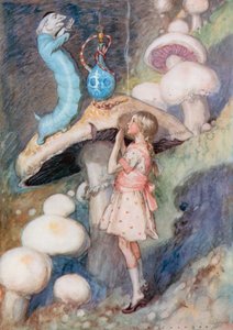 Illustration für Alice im Wunderland