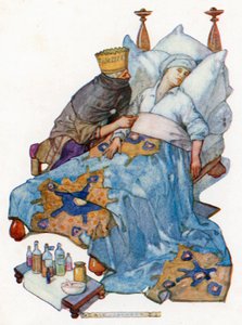 "Die weise Frau setzte sich neben mein Kissen" von Albert Edward Jackson