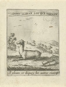 Liegender Hirsch (Moralische Liebesembleme)