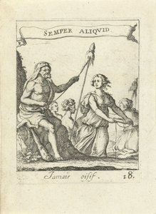 Spinnender Herkules von Albert Flamen