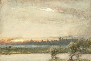 Arundel Castle, Sussex von Albert Goodwin