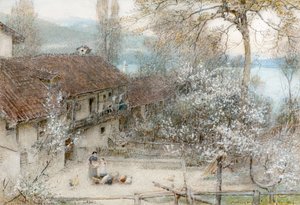 Baveno Lago Maggiore von Albert Goodwin
