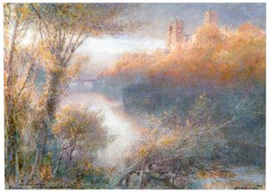Durham-Kathedrale, 1903 von Albert Goodwin