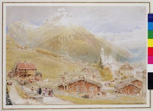 Engelberg, Sonntagmorgen, ca. 1909-11