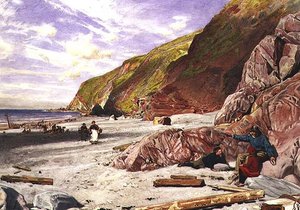 Lynmouth, Devon, die Geschichte des Schiffbruchs