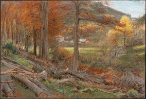 Schotten, Ilfracombe von Albert Goodwin
