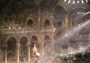 Markusdom, Venedig von der Galerie von Albert Goodwin