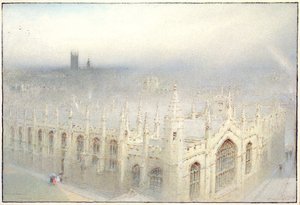 Der Regen vom Himmel, 1922 von Albert Goodwin