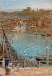 Whitby, undatiert von Albert Goodwin