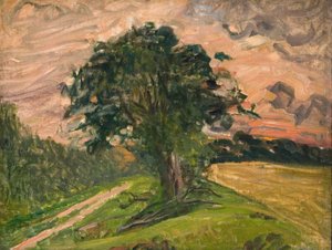 Abendlandschaft. Tisvilde von Albert Gottschalk