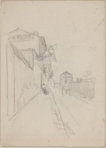 Eine französische Straße von Albert Gottschalk