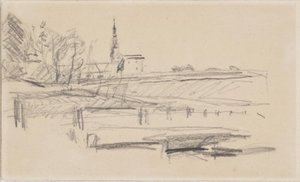 Kronborg von Westen gesehen von Albert Gottschalk