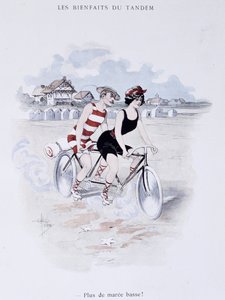 Vorteile des Tander in „Etoile de mer“. A. Guillaume. Editions Simonis Empis, Paris von Albert Guillaume