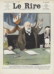 Illustration für Le Rire von Albert Guillaume