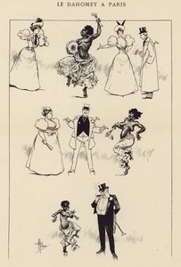 Le Dahomey à Paris von Albert Guillaume