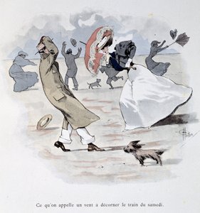 Hundewetter - in „Stars de mer“ von Guillaume von Albert Guillaume