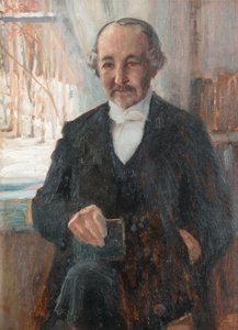 Porträt des Dichters Zacharias Topelius 1818-1898