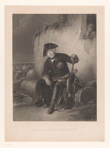 Friedrich der Große nach der Schlacht bei Kolin