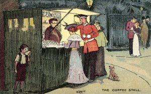 Der Kaffeestand, London