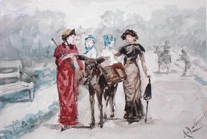 Der Eselritt von Albert Jnr. Ludovici