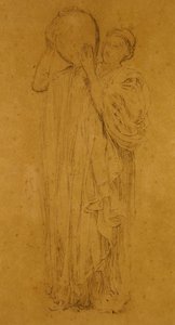 Mädchen mit Krug, ca. 1867 von Albert Joseph Moore