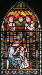 Madonna und Kind von Albert Joseph Moore