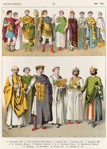 Kleidung am byzantinischen Hof, 300-700, aus 