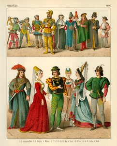 Französisches Kostüm 1400 von Albert Kretschmer