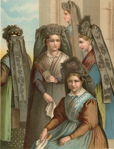 Deutsches Kostüm, Thüringen von Albert Kretschmer