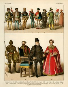 Spanisches Kostüm 1500-1600
