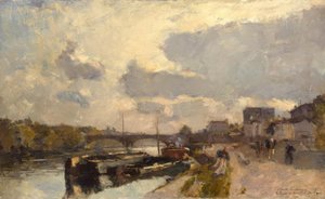 Le pont de Neuilly, près Paris