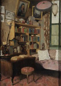 Ecke von Sir Richard Burtons Arbeitszimmer, 1889