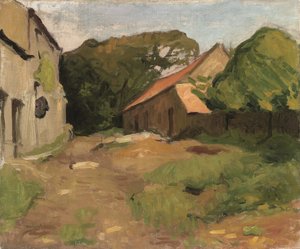 Bauernhofhof in La Percaillerie (Normandie)