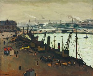 Der Hafen von Boulogne-sur-Mer