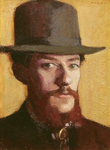 Porträt von Monsieur Mouliet mit Hut, ca. 1899 von Albert Marquet