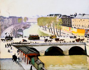 Die Brücke bei St. Michael, 1910 von Albert Marquet