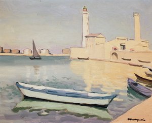 Der Hafen von Sete von Albert Marquet